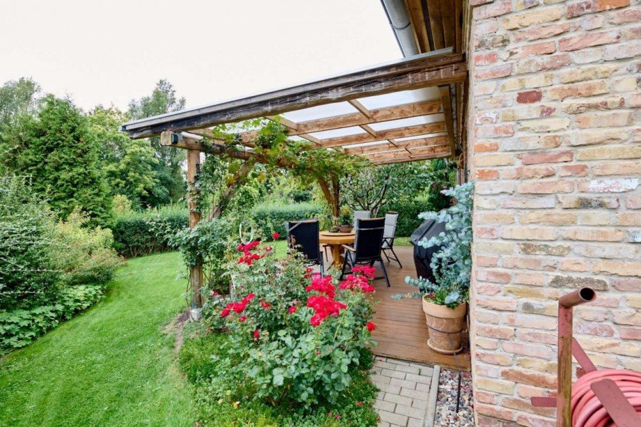 gem�tliche Terrasse Einfamilienhaus Blankenhagen